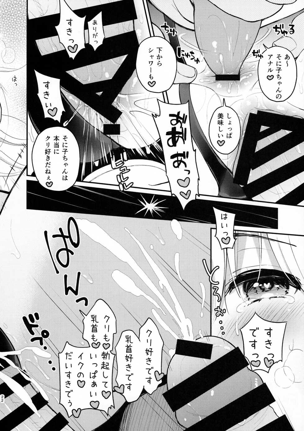 (CT35) [Tengu Kotengu (Kotengu)] #SoniCha Ikuiku Challenge (Super Sonico) - Page 21