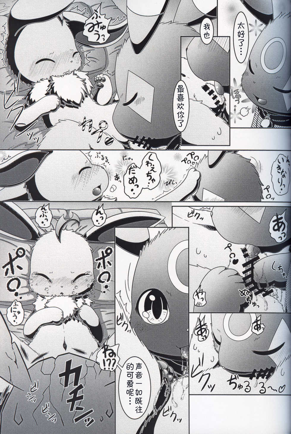 (Kemoket 8) [nayu-cafe (nayunata)] Moumoku no Evelina | 盲目的艾薇莉娜 (Pokémon) [Chinese] [虾皮汉化组] - Page 14