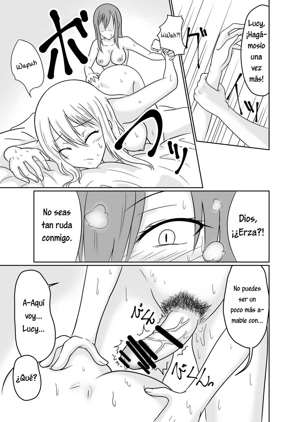 [Aju ga Mitsukarimasen (Aju)] Futana-LINK! (Fairy Tail) [Spanish] [L24 Scan] - Page 15