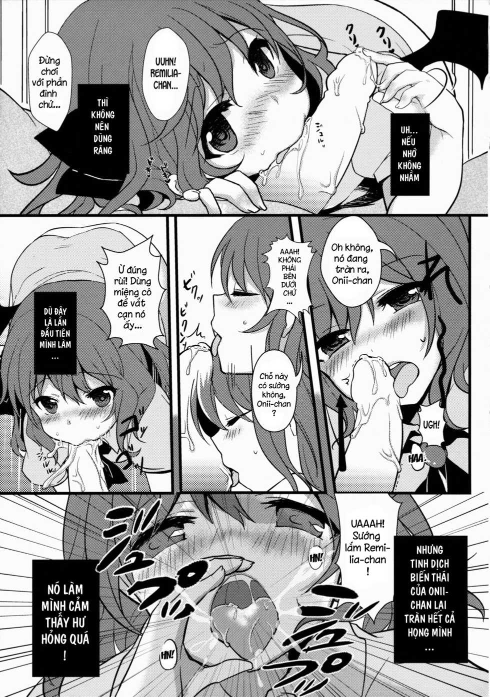 (Meikasai 9) [Kingyo Origin (Kayama Rim)] Hinemosu! (Touhou Project) [Vietnamese Tiếng Việt] [Bác Lệ Thần Xã] - Page 8