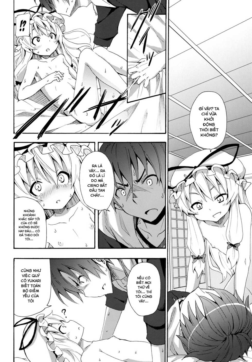 (Reitaisai 9) [Nounai Kanojo (Kishiri Toworu)] Yukari no Iu Koto o Kikinasai! (Touhou Project) [Vietnamese Tiếng Việt] [Bác Lệ Thần Xã] - Page 21