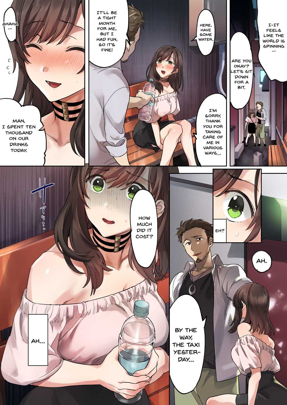 [Airy Socks] Hajimete no Gakusei Beit Shinjiteita Tenchou ni Datsu Shojo Sareta Tokai o Shiranai Gakusei [English] {Doujins.com} - Page 16