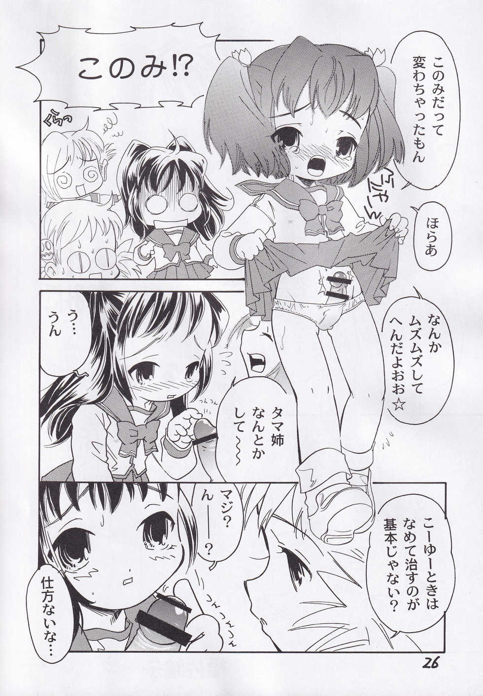 [Yunichima, Fukusuke Manako] Chibi Hoshi (Fushigiboshi no Futago Hime) - Page 25