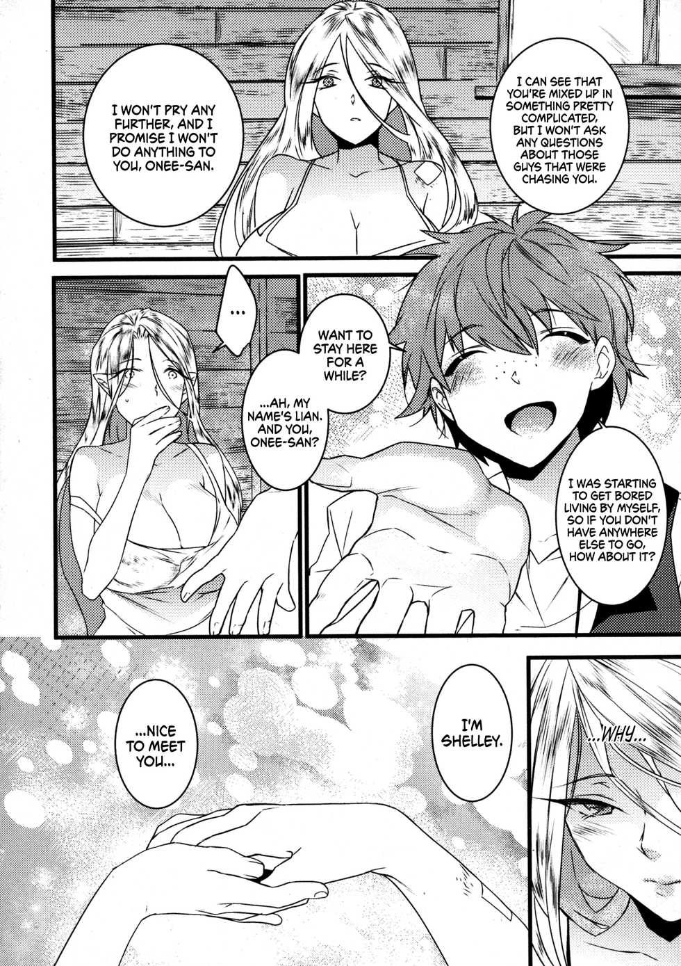 [Makuro] Elf no Ongaeshi | An Elf's Gratitude (COMIC JSCK Vol. 2) [English] [EHCOVE] - Page 4