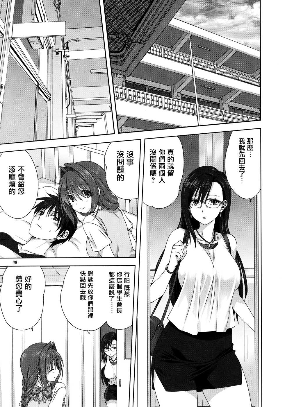(C96) [Mitarashi Club (Mitarashi Kousei)] Akiko-san to Issho 24 (Kanon) [Chinese] [无毒汉化组] - Page 8