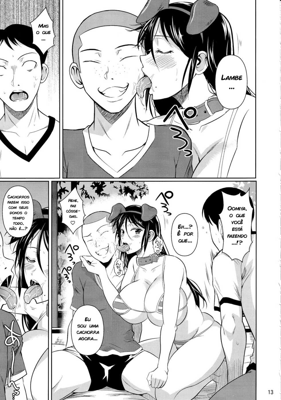 (C97) [Shoot The Moon (Fuetakishi)] Touchuukasou 6 [Portuguese-BR] [zk3y] - Page 14