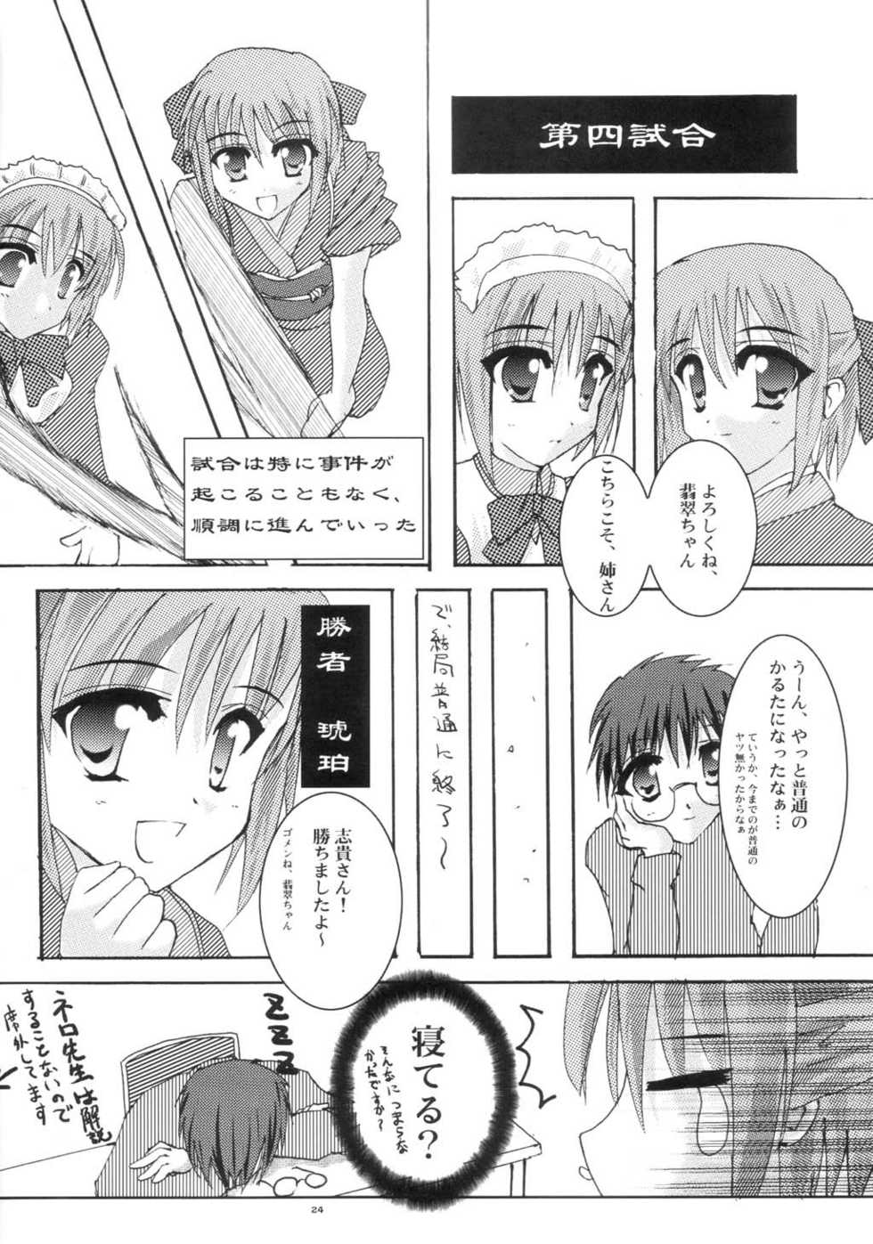 [A' (bebe)] Shinnen Fuyutsuki (Tsukihime) - Page 23