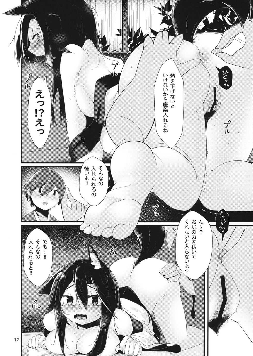 (Reitaisai 16) [Nanika no Heya (Hira)] Inu no Onee-chan no Juuyoku (Touhou Project) - Page 11