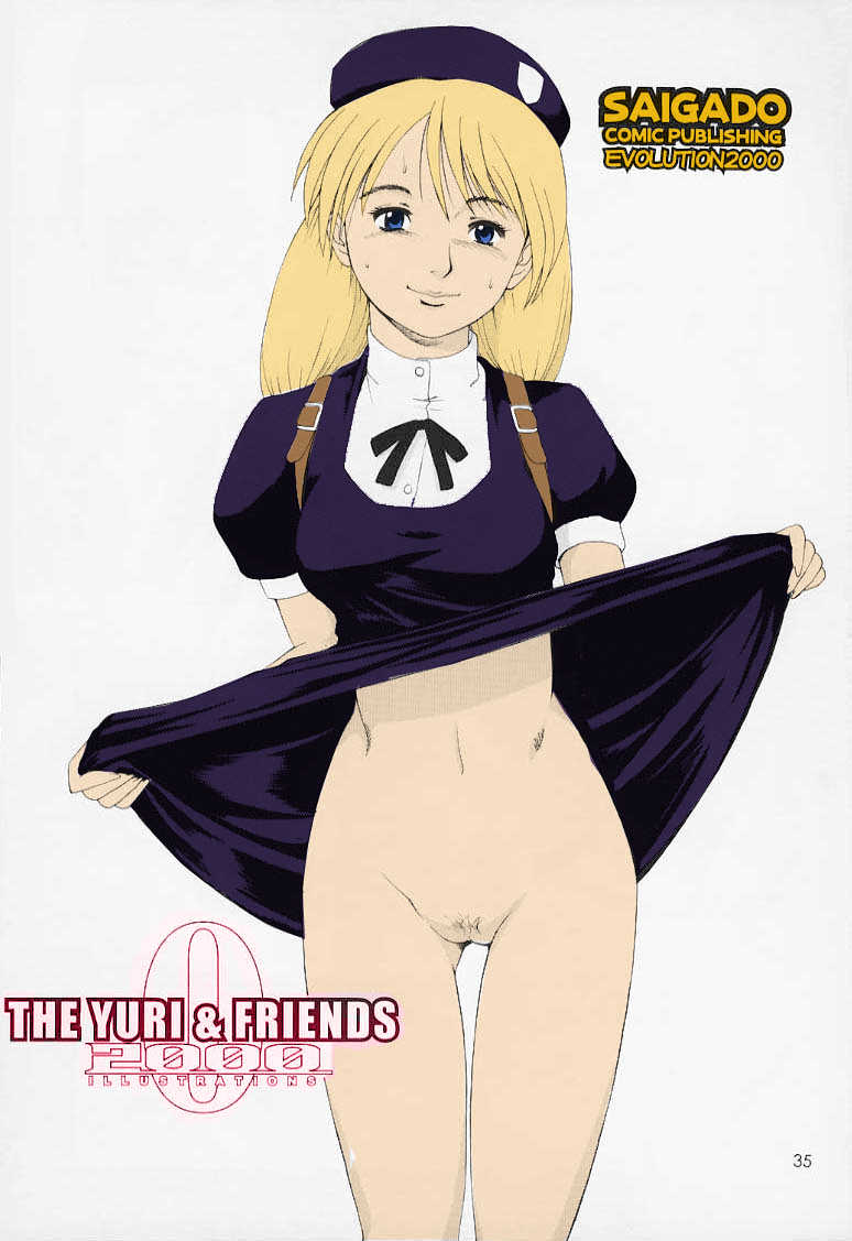 (C59) [Saigado] The Yuri & Friends 2000 (King of Fighters) [Spanish] [Jedah12] [Colorized] [Decensored] - Page 34