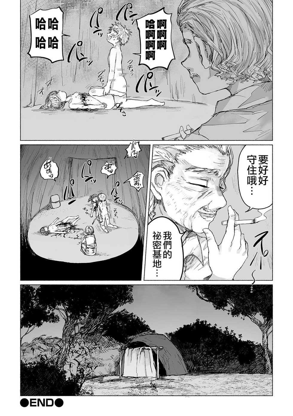 [Ainan Zero] Bokura no Himitsu Kichi 丨我們的秘密基地(Ryona King Vol. 5) [Chinese] [沒有漢化] [Digital] - Page 21
