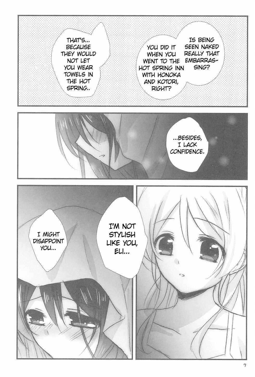 (Bokura no Love Live! 15) [Ameiro (Nanashiki)] Love Step (Love Live!) [English] [/u/ scanlations] - Page 7