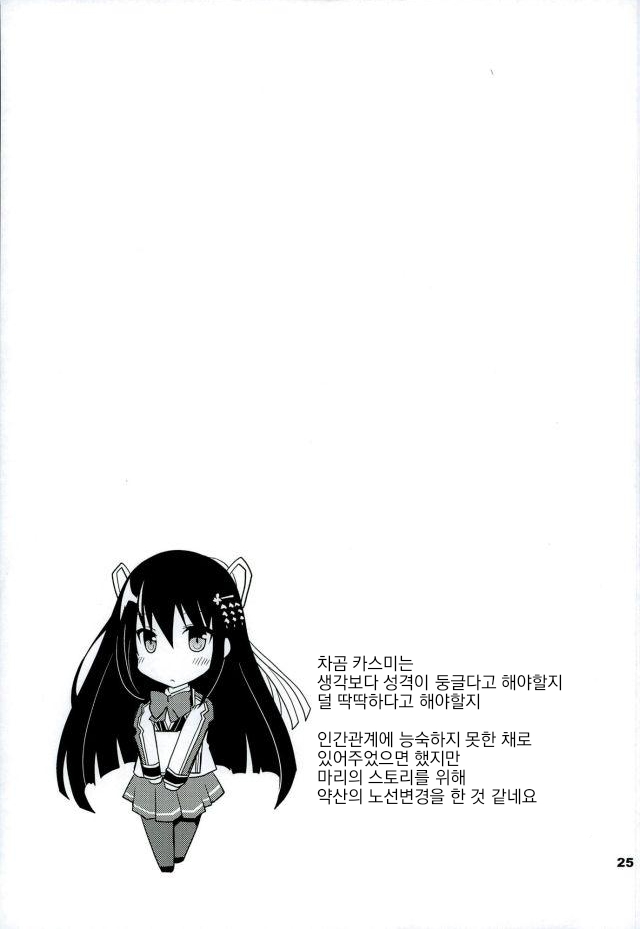[Ponkotsu Works] Chaguma Gakuen no Fuuki ga Midareru! | 차곰 학원의 풍기가 흐트러지다! (Shironeko Project) [Korean] - Page 24