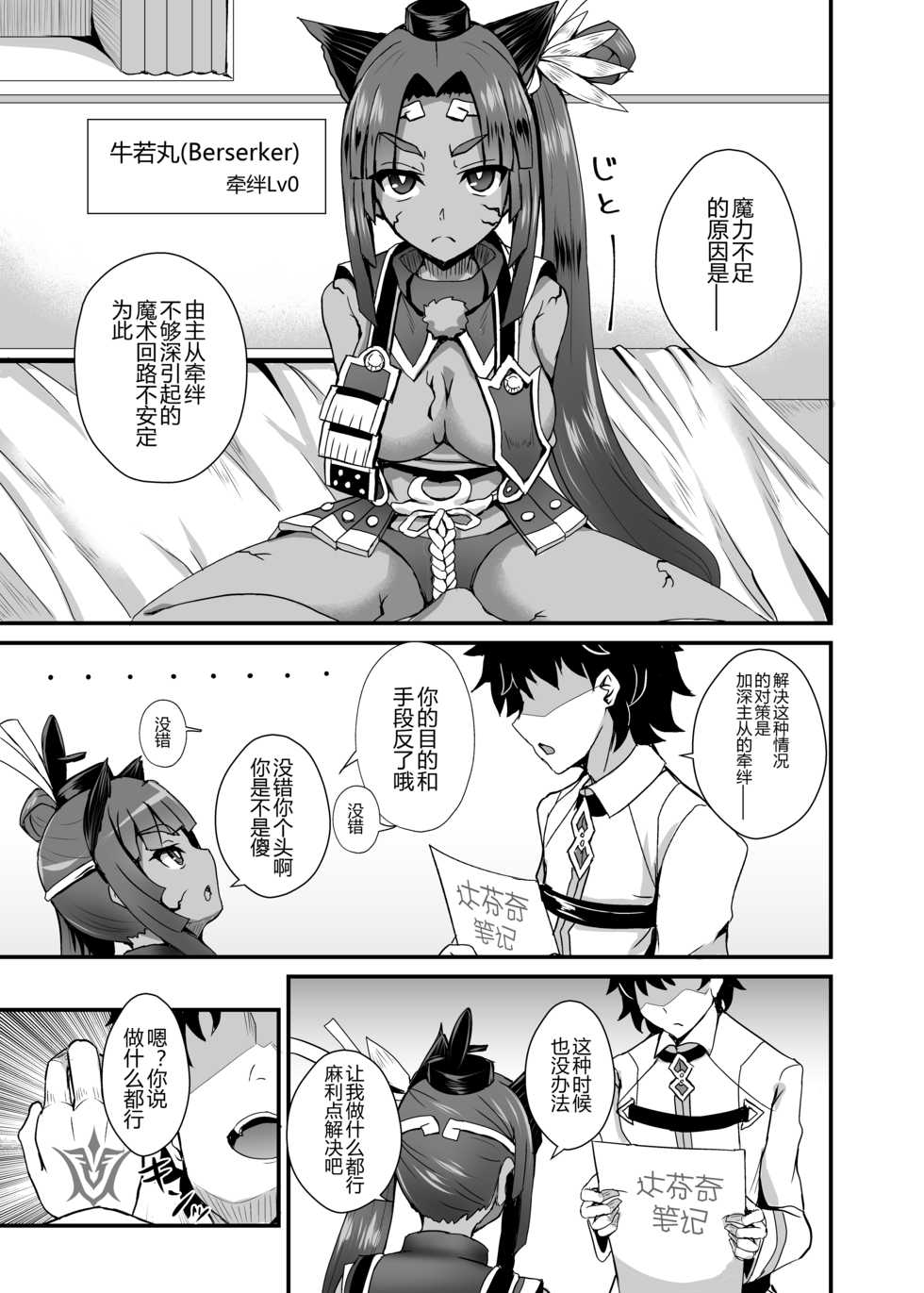 [Fushinsya_Guilty (Ikue Fuji)] Ushiwakamaru Alter to Saimin de Sukihoudai (Fate/Grand Order) [Chinese] [黑锅汉化组] [Digital] - Page 6