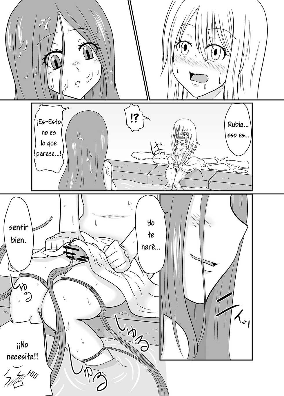 [Aju ga Mitsukarimasen (Aju)] Futanalink II (Fairy Tail) [Spanish] [L24 Scan] - Page 11