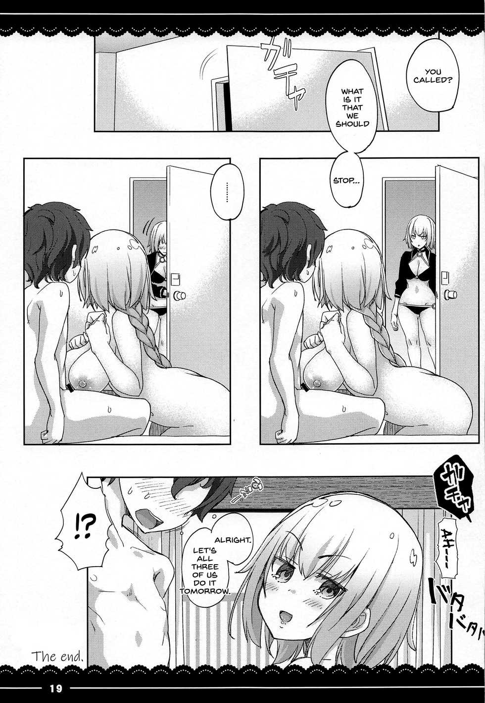 (C96) [Itou Life] Jeanne Onee-chan no Seiyoku Shori Seikatsu (Fate/Grand Order) [English] [SDTLs] - Page 19