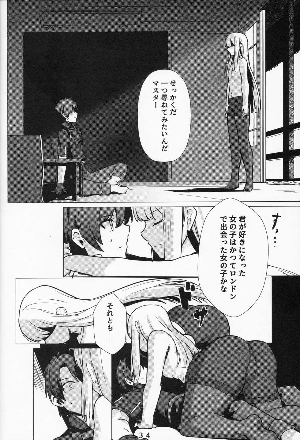 (C96) [Ohanabatake (Siseki Hirame)] Lady Reines no Manadeshi - Lady Reines's favorite Disciples (Fate/Grand Order) - Page 33