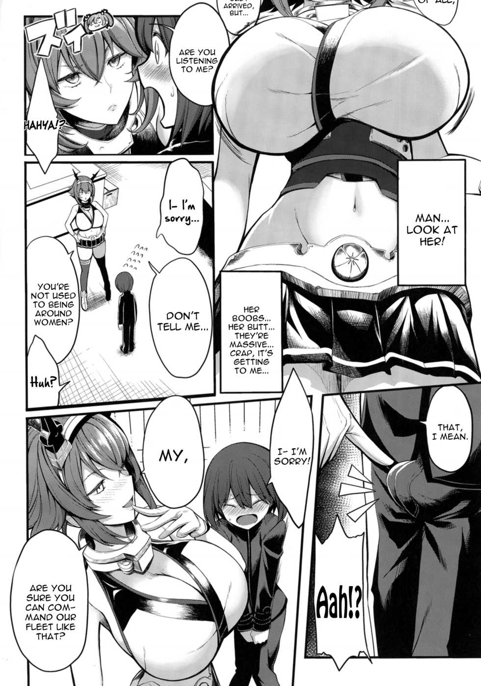 [Gate of XIII (Kloah13)] Boku no Akogare no Mutsu Onee-san (Kantai Collection -KanColle-) [English] [constantly] [Digital] - Page 4