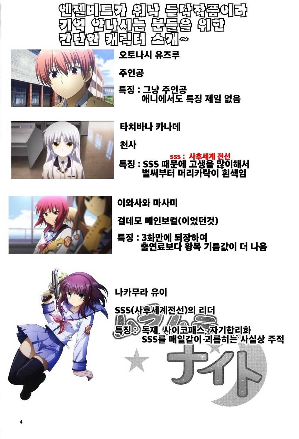 (C93) [Kuronekotei (Chibinon☆)] Muramura Night | 불끈불끈 한밤중 (Angel Beats!) [Korean] - Page 3