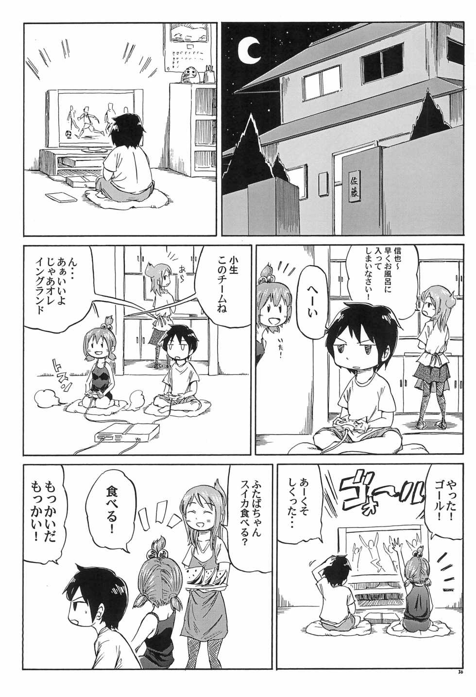 [kek (kek)] Mitsugo wa Minna no Musume (Mitsudomoe) - Page 36