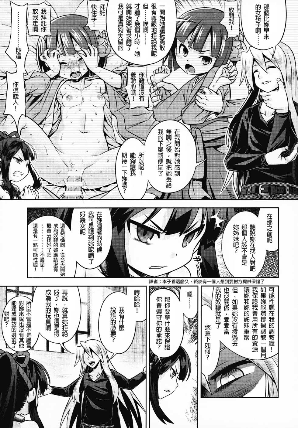 [Kazeuma (Minami Star)] Sekaiju no Anone X3 Zenpen + Kouhen (Sekaiju no Meikyuu) [Chinese] [lordsky29個人漢化] - Page 4