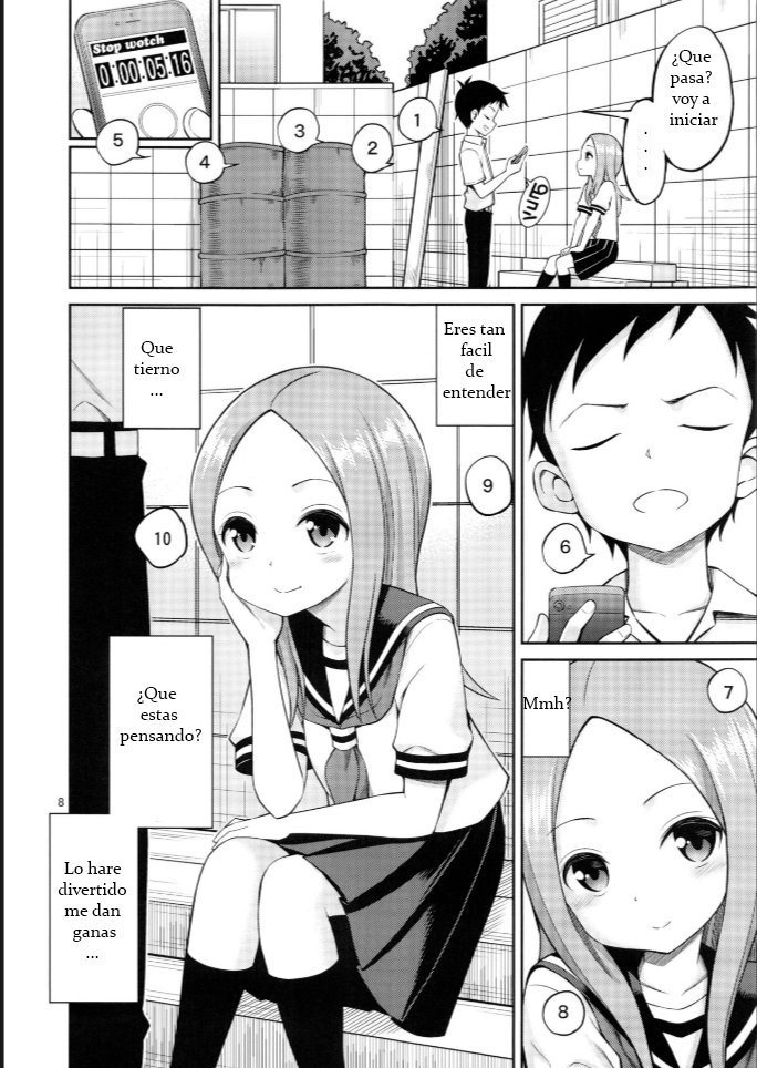 (C96) [Popochichi (Yahiro Pochi)] Torokashi Jouzu no Takagi-san + Soredemo Ayumu wa Hametekuru (Karakai Jouzu no Takagi-san, Soredemo Ayumu wa Yosetekuru) [Spanish] - Page 5