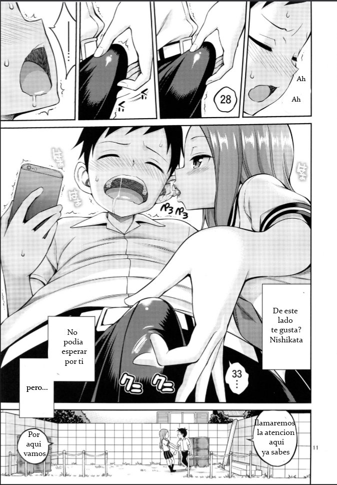 (C96) [Popochichi (Yahiro Pochi)] Torokashi Jouzu no Takagi-san + Soredemo Ayumu wa Hametekuru (Karakai Jouzu no Takagi-san, Soredemo Ayumu wa Yosetekuru) [Spanish] - Page 8