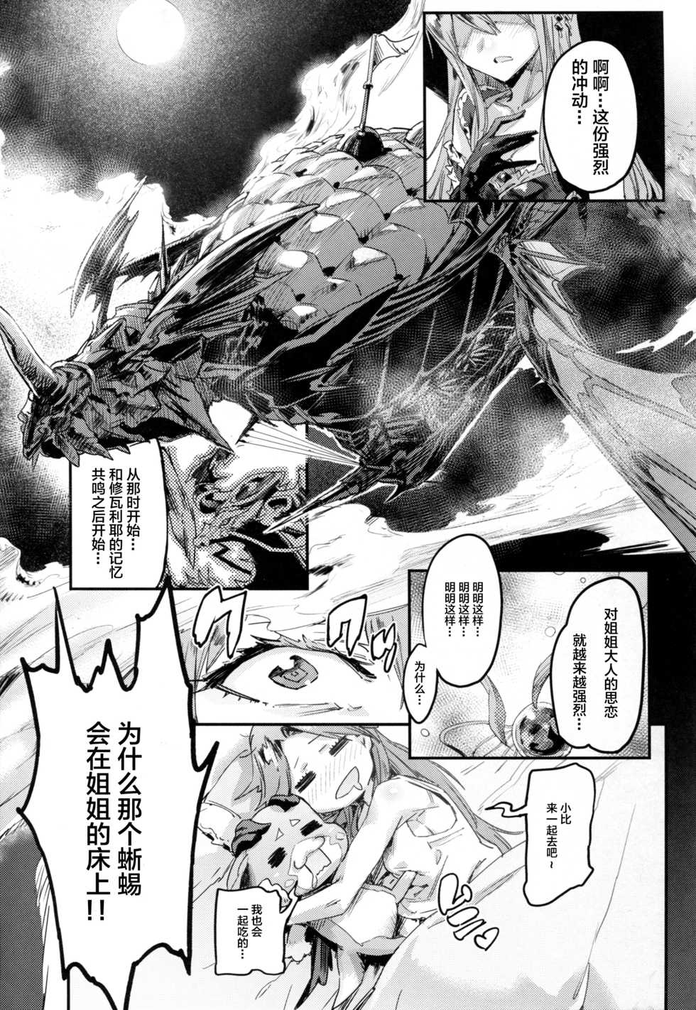 (C91) [UNDER CONTROL (Zunta)] MAKE ME DIZZY (Granblue Fantasy)[Chinese] [Lolipoi汉化组] - Page 6