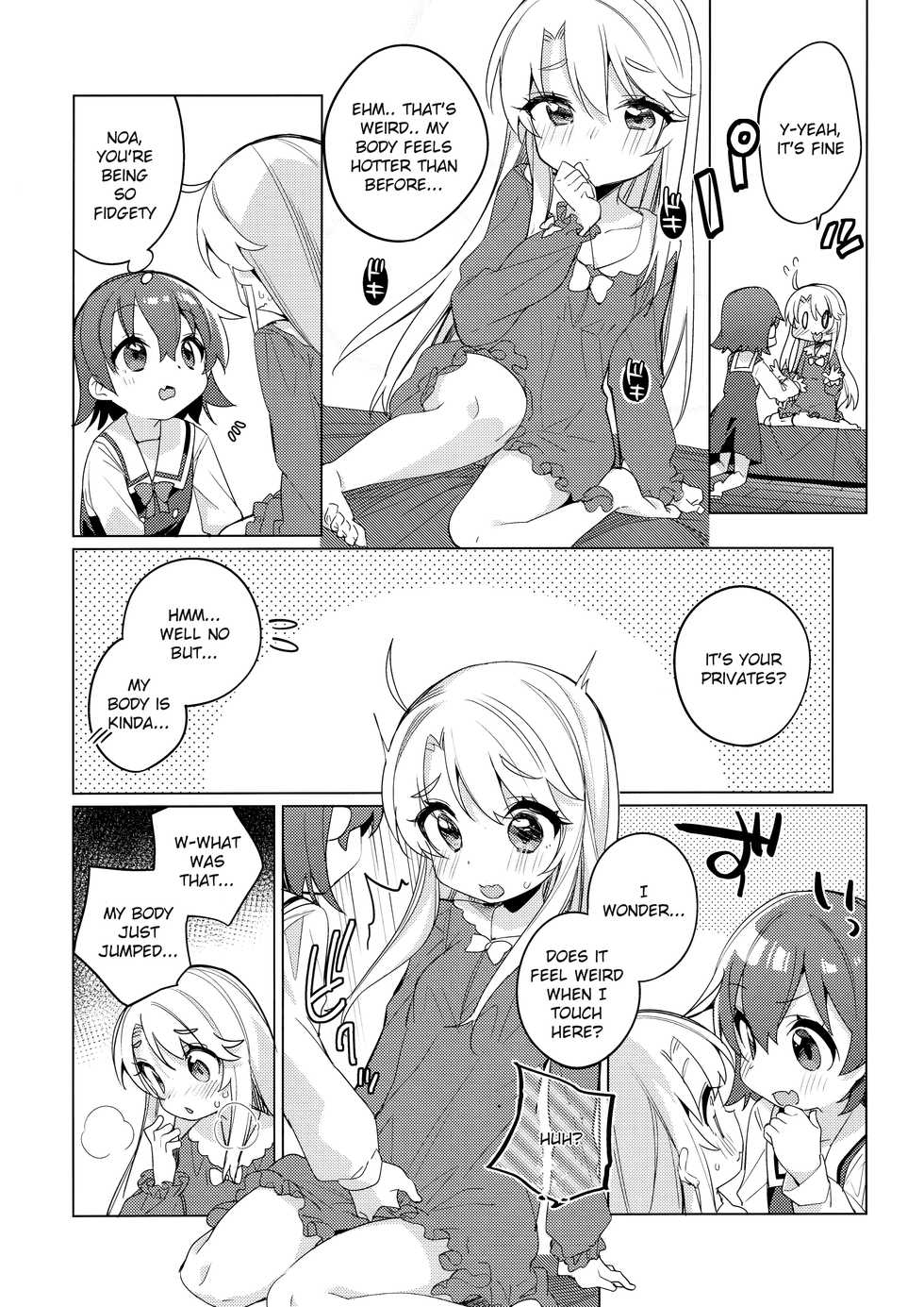 (C97) [Kotsubuan (Tousaki Shiina)] Binetsu na Tenshi-tachi | Angels in Heat (Watashi ni Tenshi ga Maiorita!) [English] [Cake] - Page 11