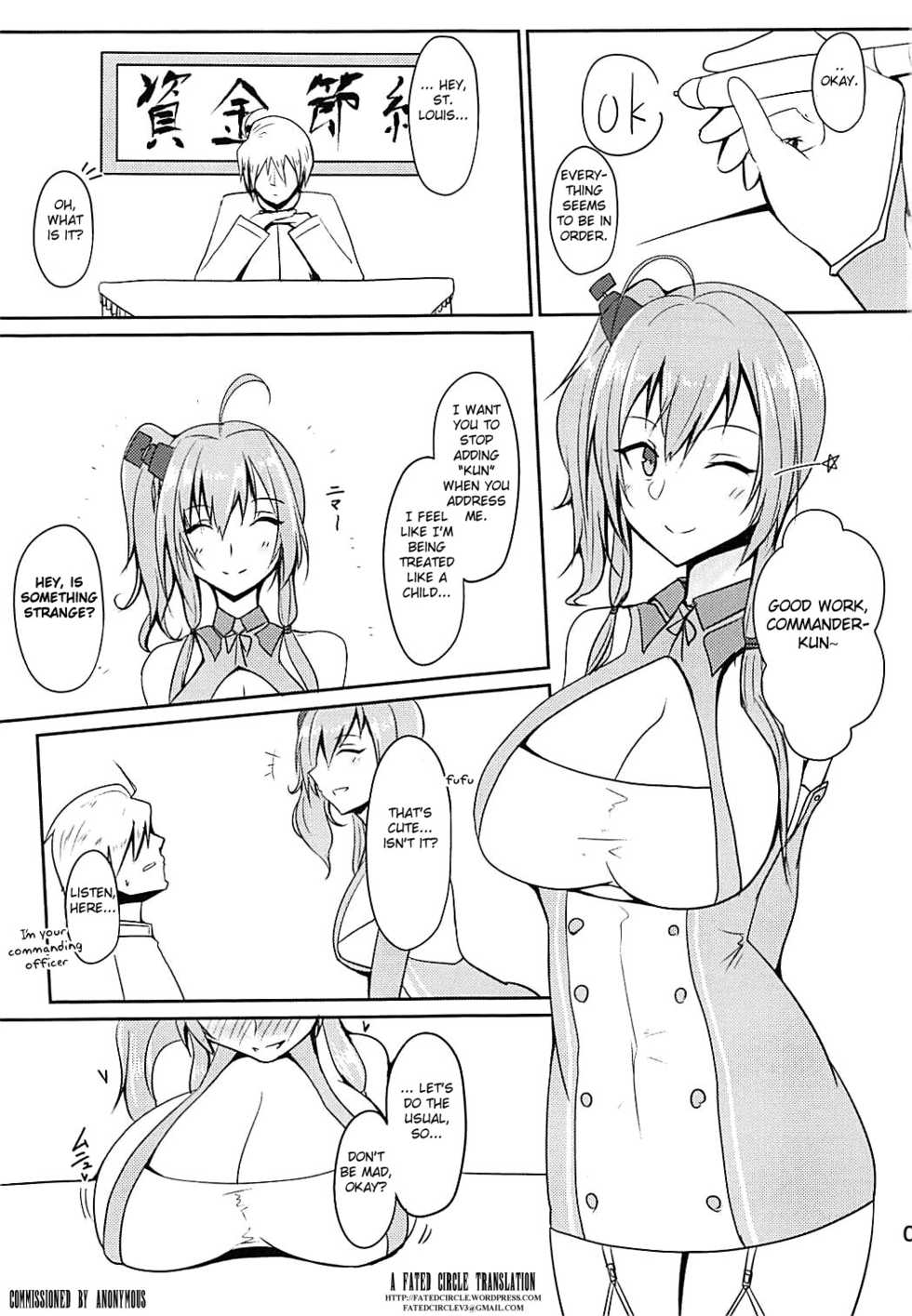 (AzuLan Gakuen Koubaibu 3) [Hozuriya (Subaru)] Shakoire Chuui! (Azur Lane) [English] [Fated Circle] - Page 2