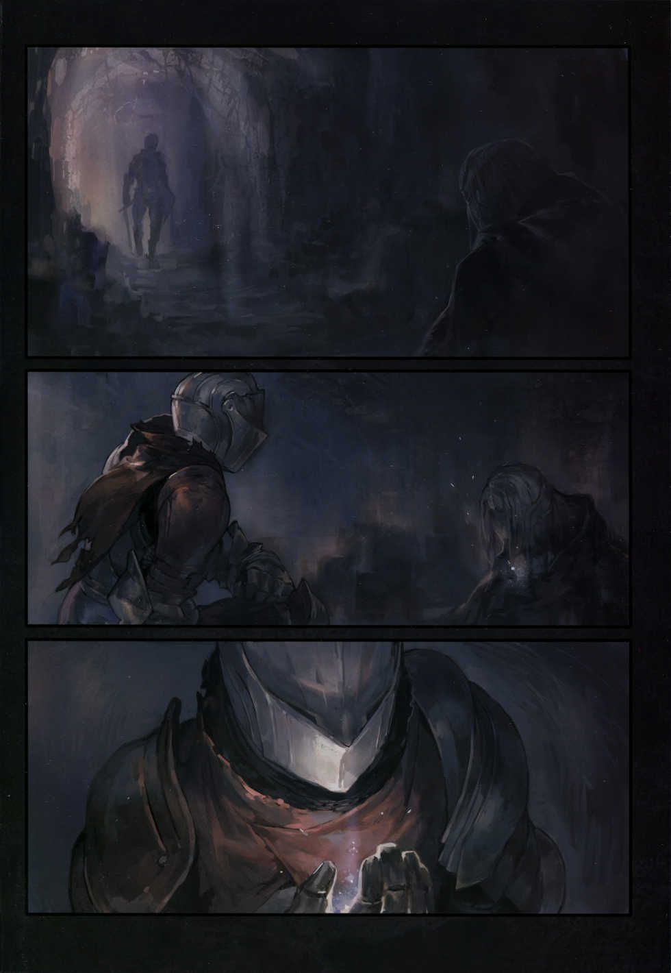 (C94) [Aoin no Junreibi (Aoin)] Kasuka na Nukumori - DARK DESIRE  (DARK SOULS III)  [Spanish] [Biblioteca Hentai] - Page 3