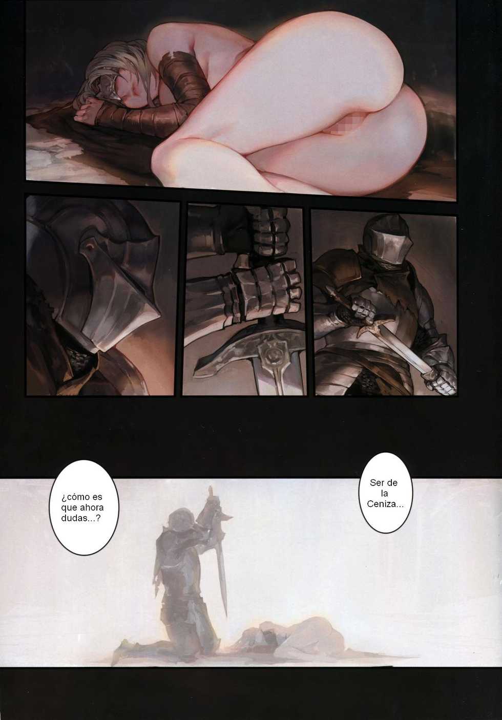 (C94) [Aoin no Junreibi (Aoin)] Kasuka na Nukumori - DARK DESIRE  (DARK SOULS III)  [Spanish] [Biblioteca Hentai] - Page 20