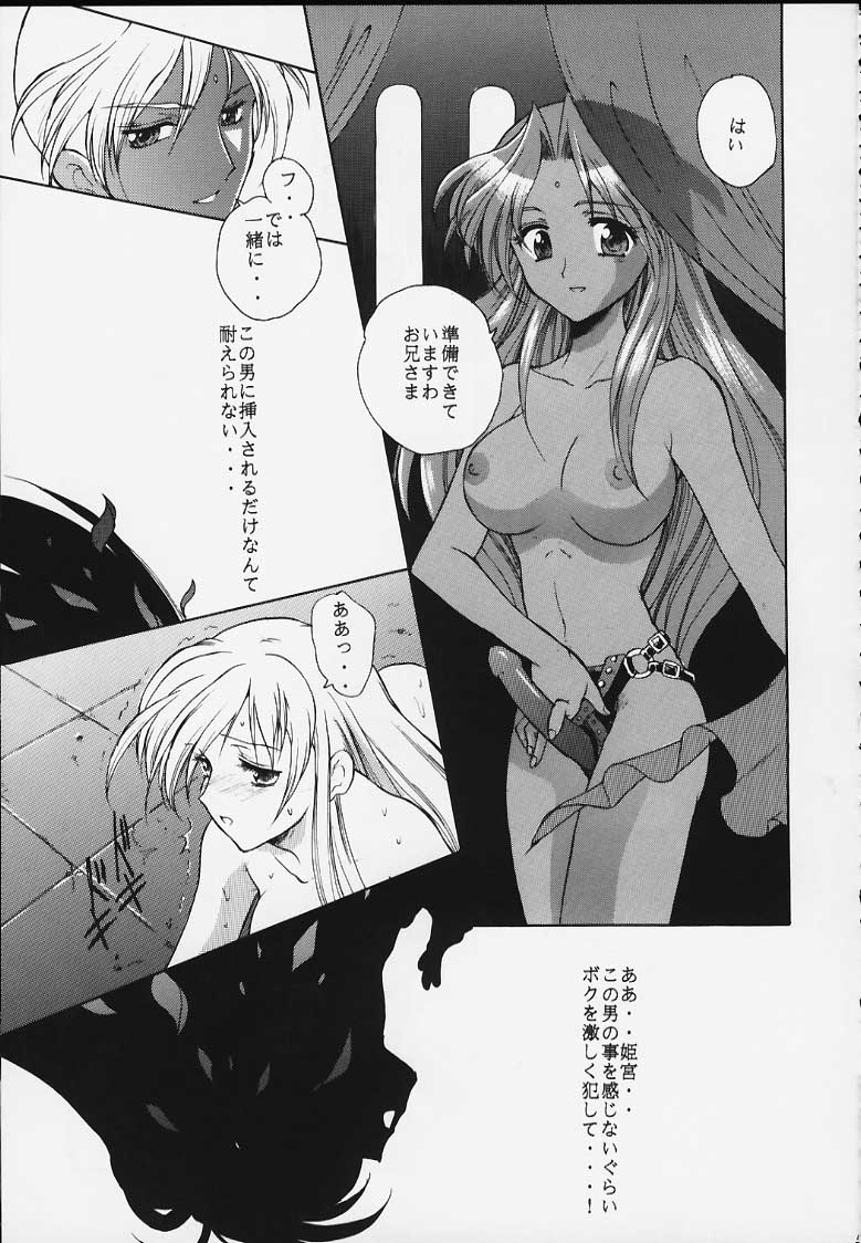 (CR27) [Dangan Densetsu Laser (Hirokawa Tomo, Nerima Yoshito)] Kairaku Gensoku Hagurumashiki Soutei Souchi (Revolutionary Girl Utena) - Page 13