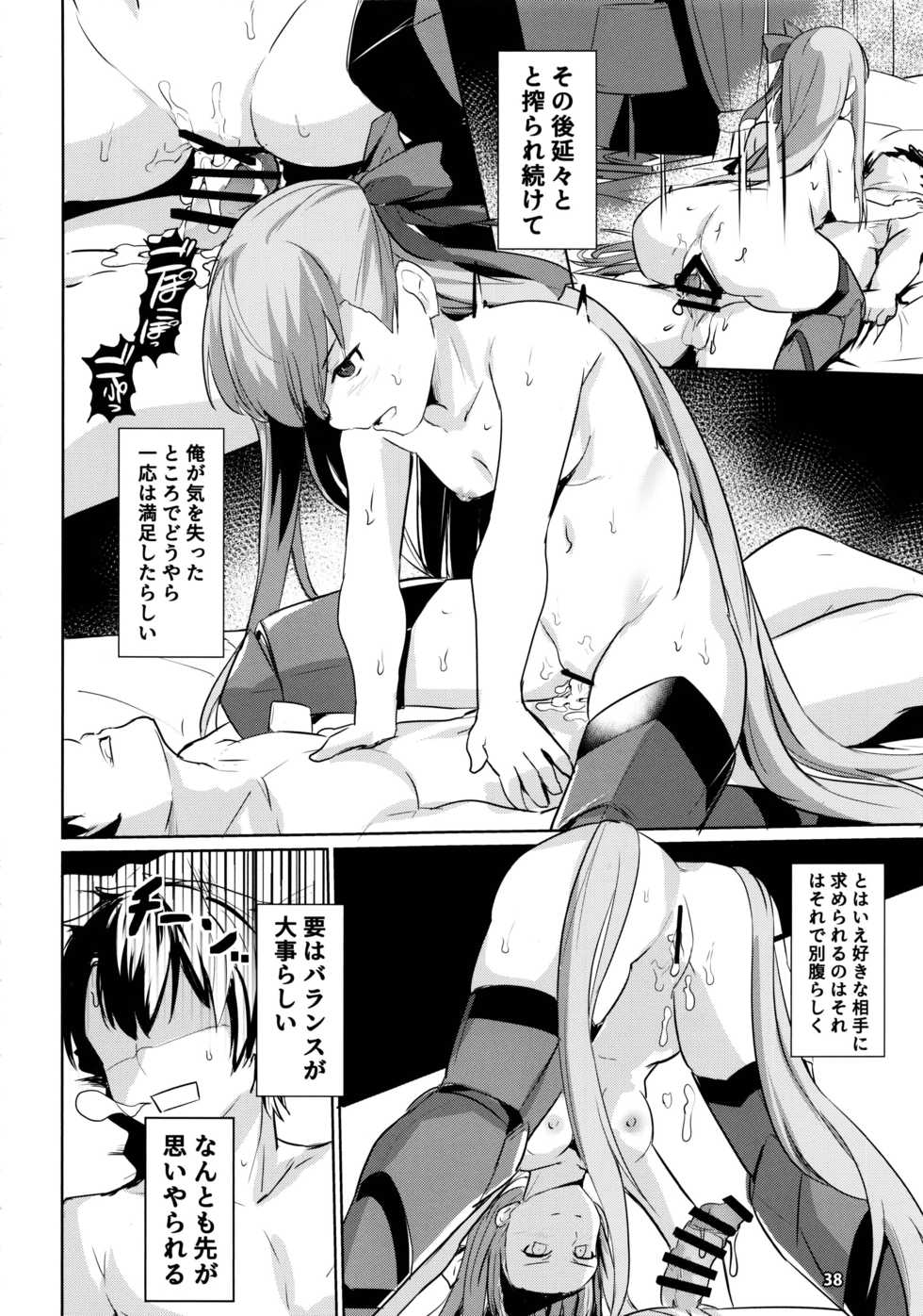 (C97) [Ohanabatake (Siseki Hirame)] Sabahon in case of Meltryllis (Fate/Grand Order) - Page 39