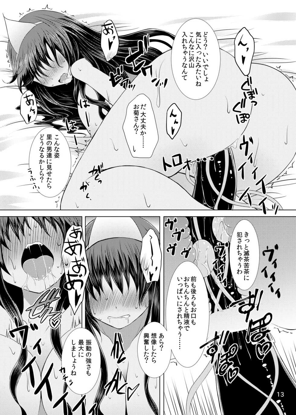 [Furafura Toxin (Arano Oki)] Jouyoku no Bourei ~Zenjitsutan~ (Touhou Project) [Digital] - Page 12