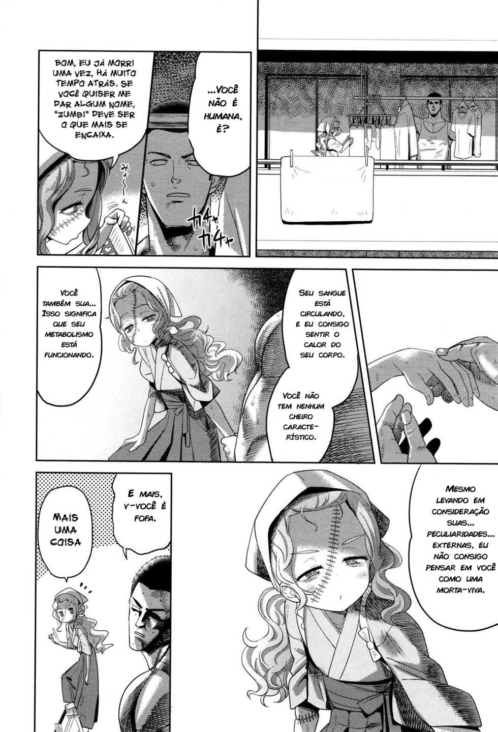 [BeNantoka] Zom Zom Biyori (Towako 2) [Portuguese-BR] [zk3y] - Page 8