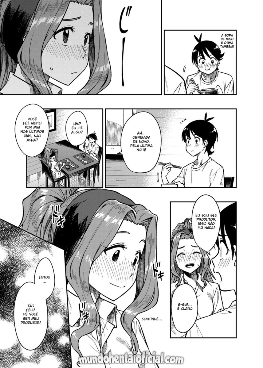 [Rokusyoku Mikan (Tachiroku)] My Sweet Celebrity (THE IDOLM@STER MILLION LIVE!) [Portuguese-BR] [Digital] - Page 28