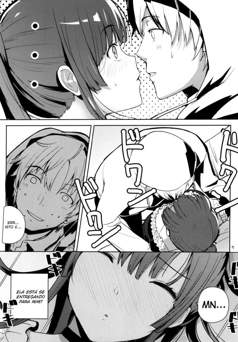 (COMIC1☆8) [AMAYADORI+ (Harenochiame)] Chorosaka nante Iwanai de (Strike The Blood) [Portuguese-BR] - Page 5