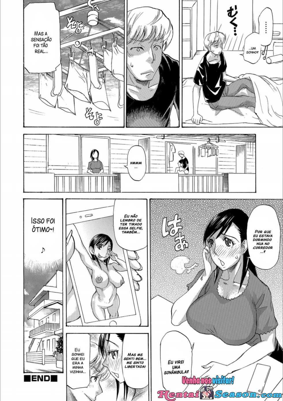 [Tenzaki Kanna] Oku-san Change?! (Mesuiki!! Nyotaika Yuugi) [Portuguese-BR] [digital] - Page 12