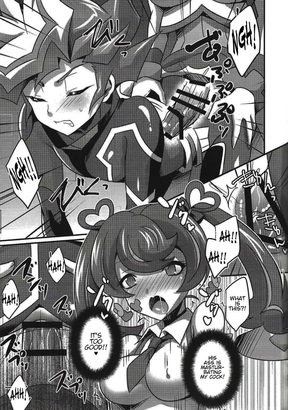 (Sennen Battle Phase 22) [HEATWAVE (Kaitou Yuuhi)] FUTANARIHEROINE x HERO (Yu-Gi-Oh! Series) [English] - Page 37