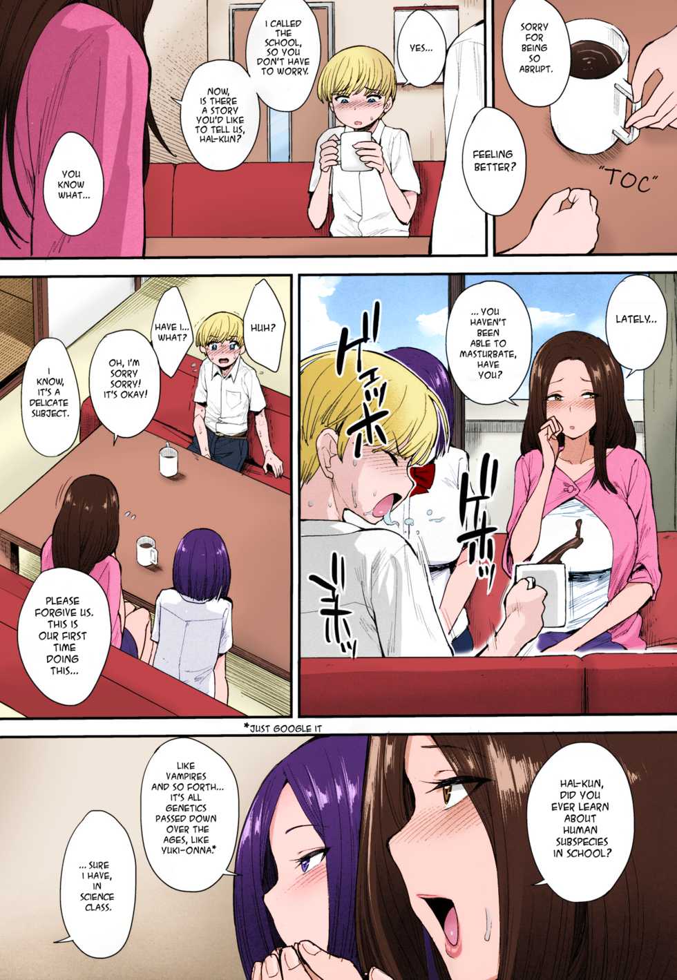 (C94) [Mousou Deguchi (Unou)] Succubus no Rinjin | A Succubus' Neighbor [English] [Some Asshole] [Colorized] - Page 8