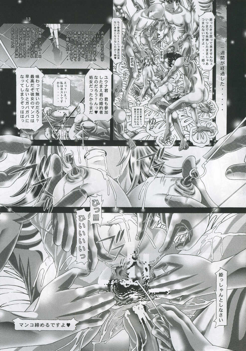 [Kaki no Boo (Kakinomoto Utamaro)] RANDOM NUDE Vol.4 - Cagalli Yula Athha (Gundam Seed Destiny) - Page 12