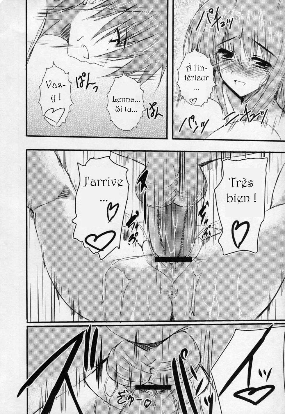 (C75) [SLASH (Mitsurugi Aoi)] return to lover/Le retour de l'amour (Final Fantasy V) [FR] - Page 23