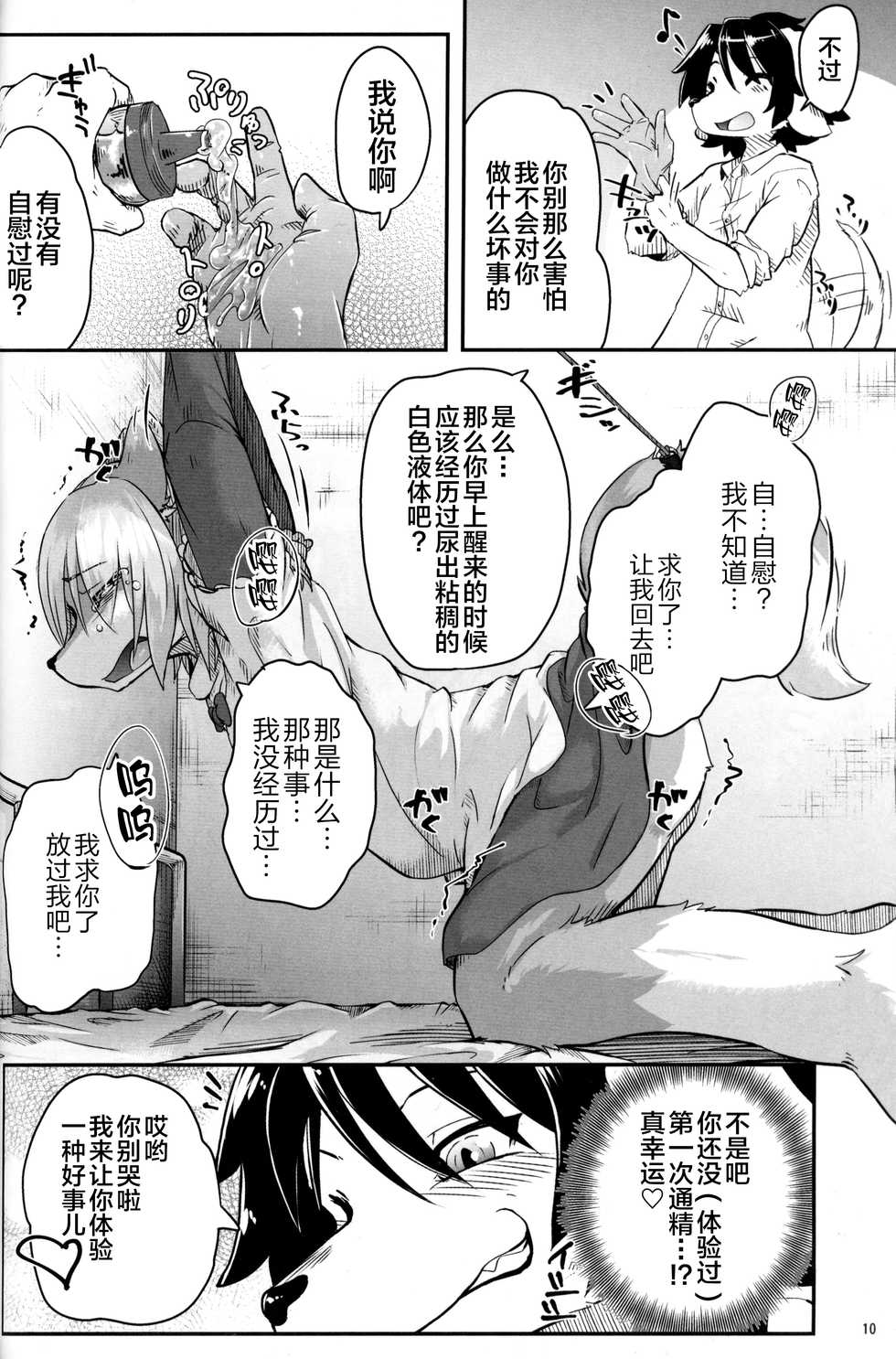 (C97) [Tail Spot (Urekemo LaLa)] Boku ga Mesu ni Naru Hi [Chinese] [逃亡者x新桥月白日语社汉化] - Page 9