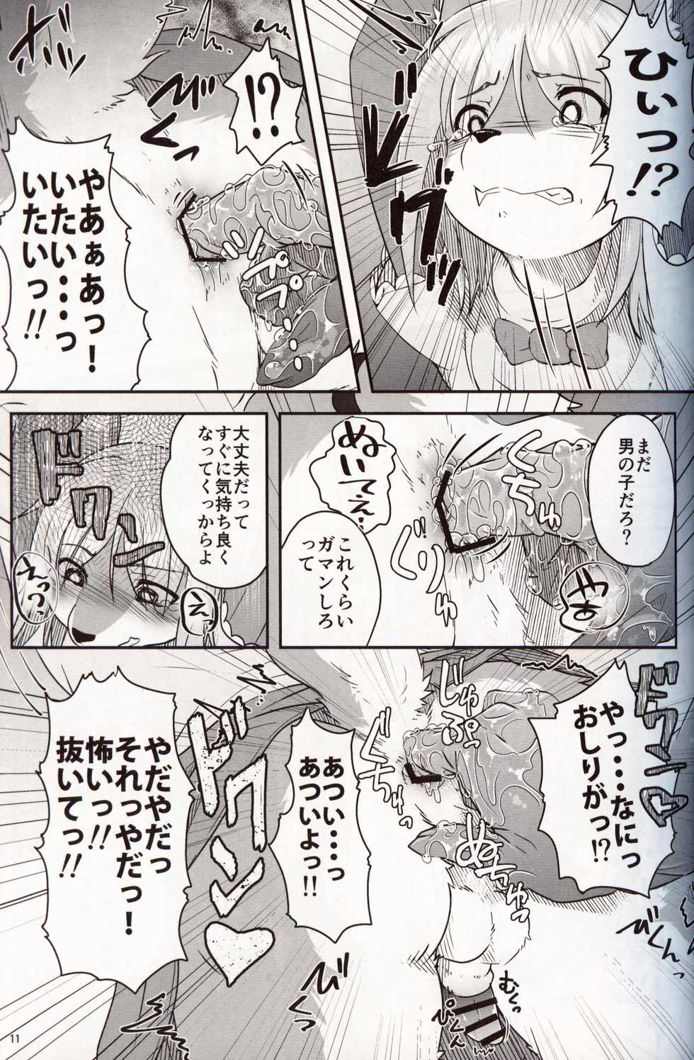 (C97) [Tail Spot (Urekemo LaLa)] Boku ga Mesu ni Naru Hi - Page 10