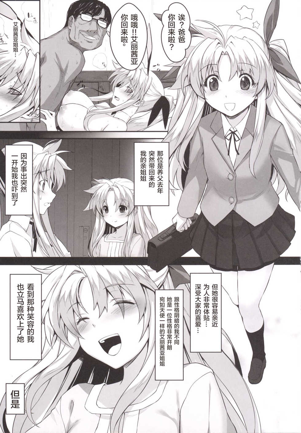 [Studio Himawari (Himukai Kyousuke)] Alicia ☆ Fate Shimai Gifu Kan UNIZON Hside2 (Mahou Shoujo Lyrical Nanoha) [Chinese] [新桥月白日语社] [Digital] - Page 6