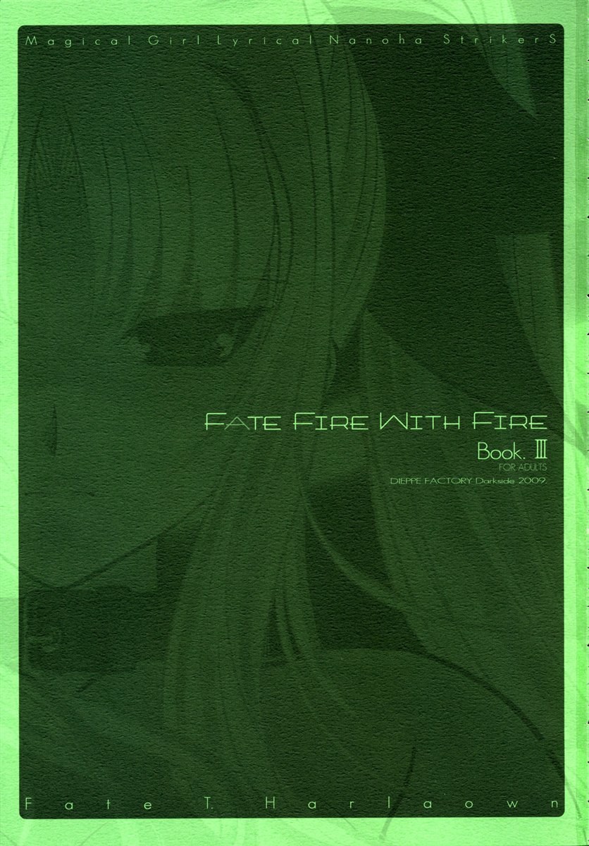 (C76) [DIEPPE FACTORY Darkside (Alpine)] Fate fire with fire Book III (Mahou Shoujo Lyrical Nanoha) [Chinese] [新桥月白日语社] - Page 3