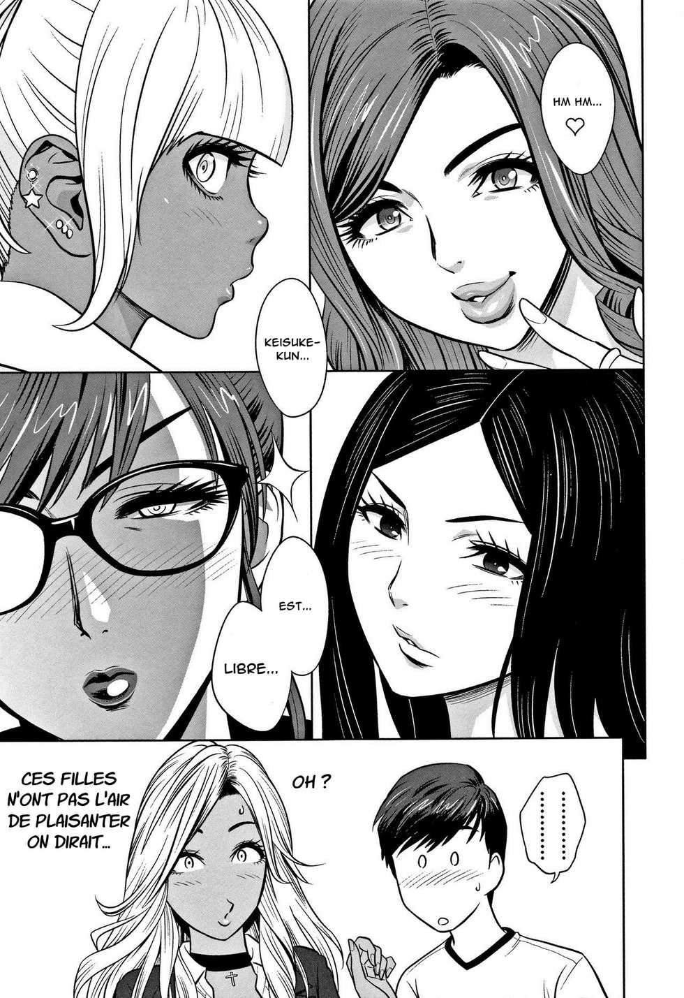[Tatsunami Youtoku] Gal Ane Shachou to Harem Office ~SEX wa Gyoumu ni Fukumimasu ka?~ [French] [Anatoh] - Page 15
