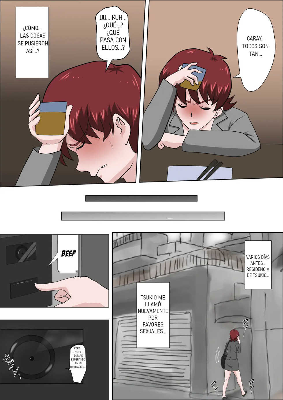 [Almarosso] Musuko no Doukyuusei ni Makura Eigyou Monogatari 4 - Rifujin Ou-sama Game... [Spanish] - Page 3