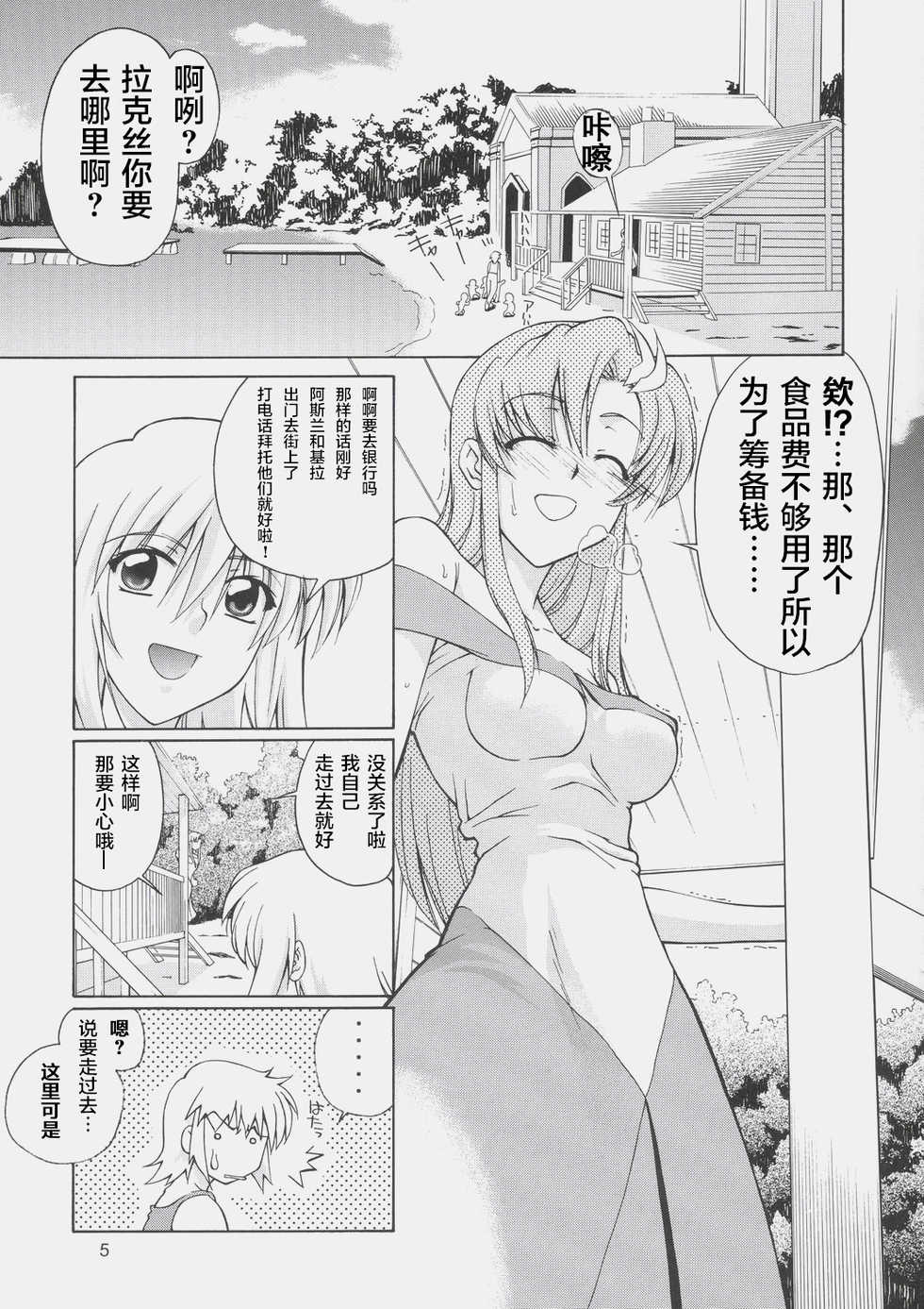 (C66) [GOLD RUSH (Suzuki Address)] Edition (Kaze) (Gundam SEED) [Chinese] [新桥月白日语社] - Page 4