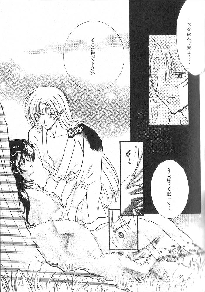 (SUPER12) [Hero Hero Honpo (Kamiryou Kaduki)] ETERNAL MOON (InuYasha) - Page 36